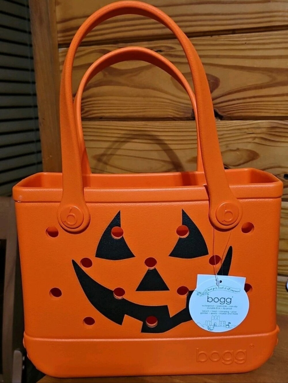 NWT! Halloween Bitty Bogg Bag Jack O' Lantern Pumpkin 🎃